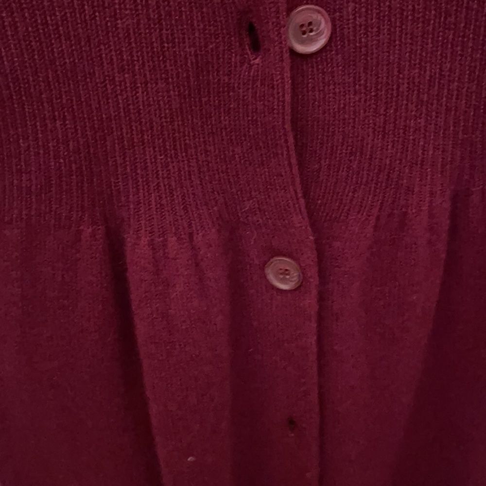 Splendid Red Cashmere Sweater XS - Picture 2 of 5